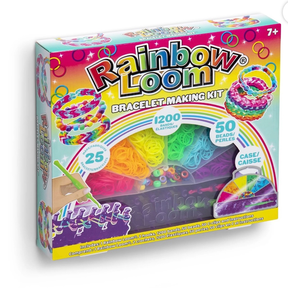 Rainbow Loom Bracelet Craft Kit - Vibrant Colors